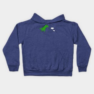 Dinosaur Grandpa (chicken evolution) Kids Hoodie